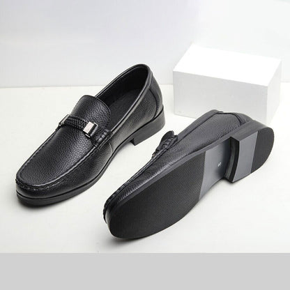 Genuine Leather Men's Shoes Men Shoes handmade Leather Men Loafers