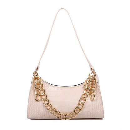 Women's Bag Pattern PU Leather Tote Shoulder Bags Women Texture Zipper Handbags