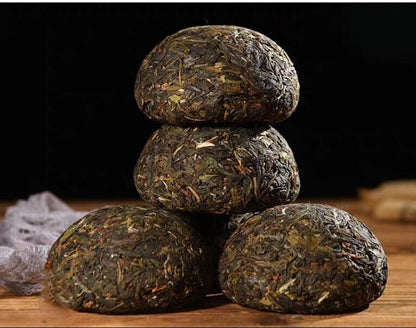 YunNan MengHai Spring Ancient trees Old UnCooked Pu er Tea Raw Tuocha 100grams*5