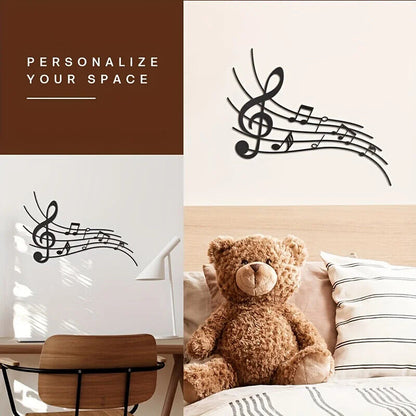 Musical Notes Sign Metal Music Wall Decor Modern Beautiful Music Notes Wall Deco