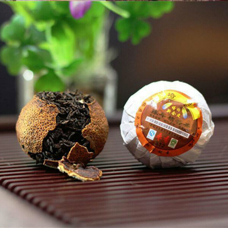 250g Yunnan Ripe Puerh Tea Orange Puer Tea Tangerine Peel Packing Loose Leaf