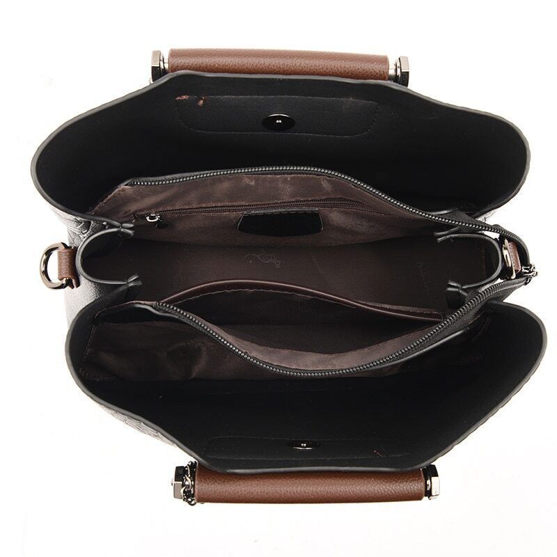 3 Layers Pocket Handbag Women Handbags Ladies Shoulder Messenger Bags Tote