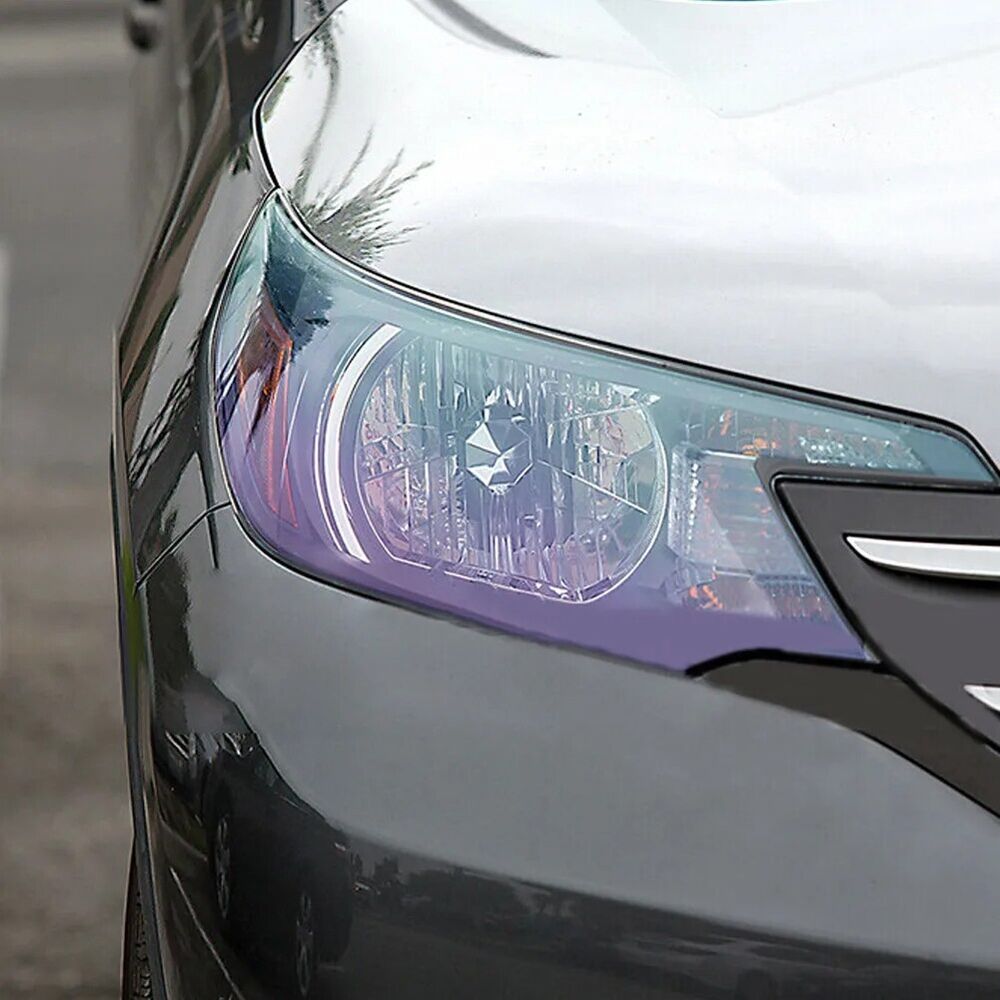 Car Film Stickers Purple Chameleon Headlight Fog Gloss Vinyl Tint Decals 60x30cm