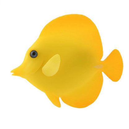 Aquarium Decoration Silicone Artificial Luminous Fish Tank Landscape Accessories
