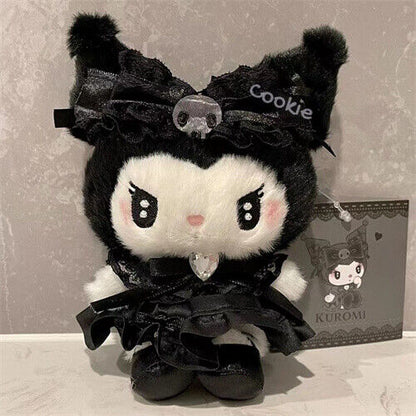 Halloween Demon Kuromi Doll Toy Soft Plush Bag Pendant Keychain For Backpack NEW