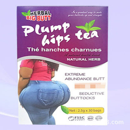 Natural Plump Hips Tea Big Hip Butt Tea Healthy Tea 2.5g*30bags