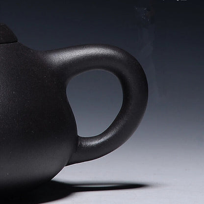 tea pot ball infuser holes Zen style real yixing zisha pot galaxy clay pot 8.8oz