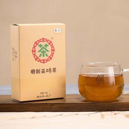 380g Anhua Dark Tea Brick Chinese Dark Tea Brick Fucha Organic Black Tea Benefit