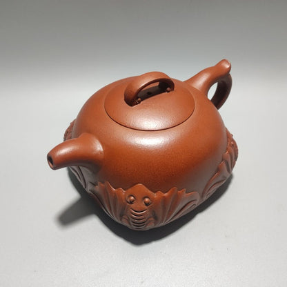 Vintage Chinese Yixing Purple Clay Teapot Zisha Ceremony Fashion Gift Teaware
