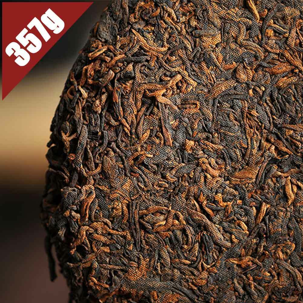 Bulang Mountain Shu Purerh Tea Arbor Eco King Ripe Puer Tea 357g