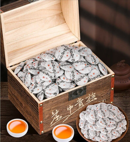 Bai Mu Dan Cake, Fu Ding Bai Cha Lao Bai Cha Lao Xiao Bai Mu Brown Tea-