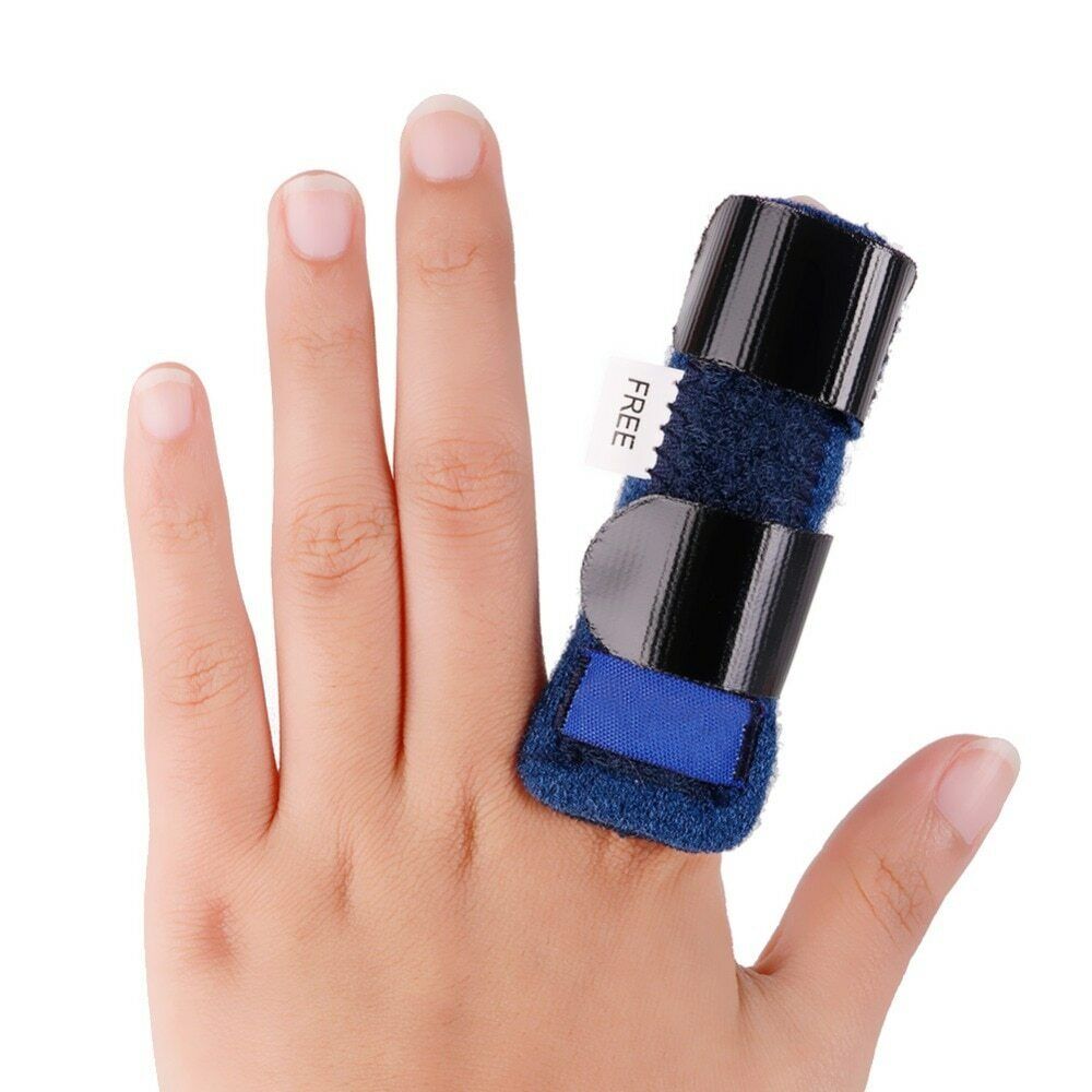 Tape Bandage 1Pc Aluminium Finger Protection Brace Corrector Support Adjustable