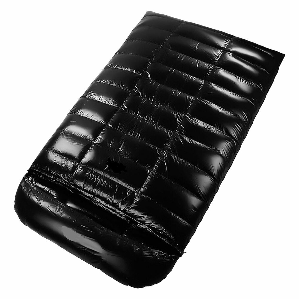 Double Sleeping Bag White Goose Down Winter Camping Backpacking Hiking Traveling