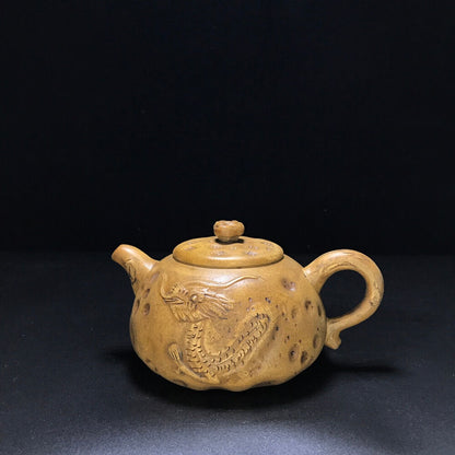 Chinese Yixing Zisha Clay Handmade Exquisite Teapot （供春 底款：时大彬）