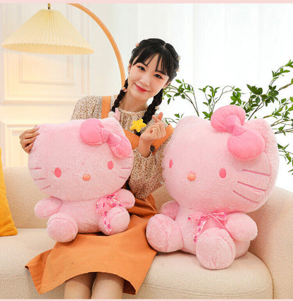 Hello Kitty Plush Toy Cherry Blossom Cat Doll Girl's Birthday Gift