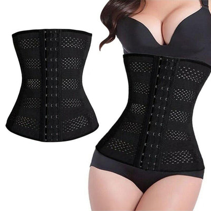 Body Shaper High Waist Slimming Women Trainer Cinchers Polyester Slim Shapewear