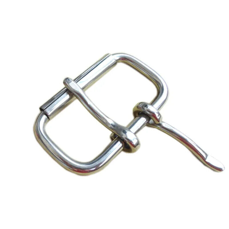 Weightlifting Belt Buckles Stainless Steel 60mm Square Waistbands Roller 52-60mm