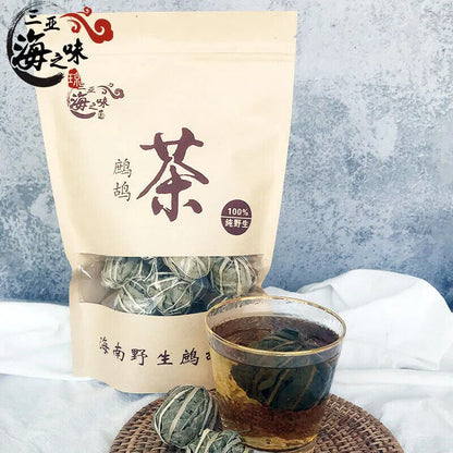 Hainan Mallotus Furetianus Partridge Tea 海南鹧鸪茶 凉茶老爸茶 下火茶养生茶手工三亚凉茶 传统味道清火除湿 牛皮袋装