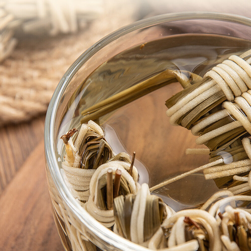 50g 100 Pieces Dengxincao Natural Health Herb Tea about 灯心草100个手工灯芯球 广东凉水煲汤 清热利尿