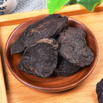 Top Dried Wild He Shou Wu Natural Polygonum Multiflorum Root Black Herbal Tea