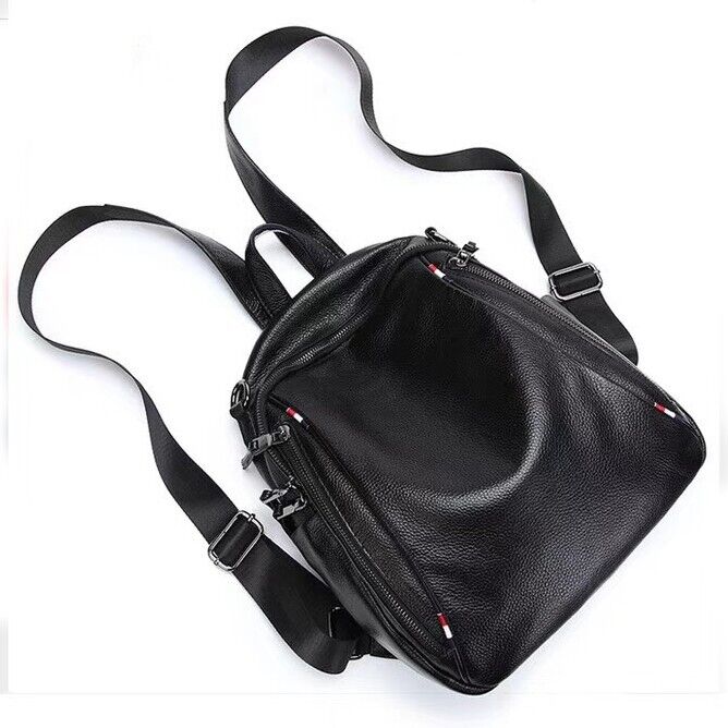 100% Genuine Leather Colorful Patchwork Handbag Women's Tote Shoulder Bag