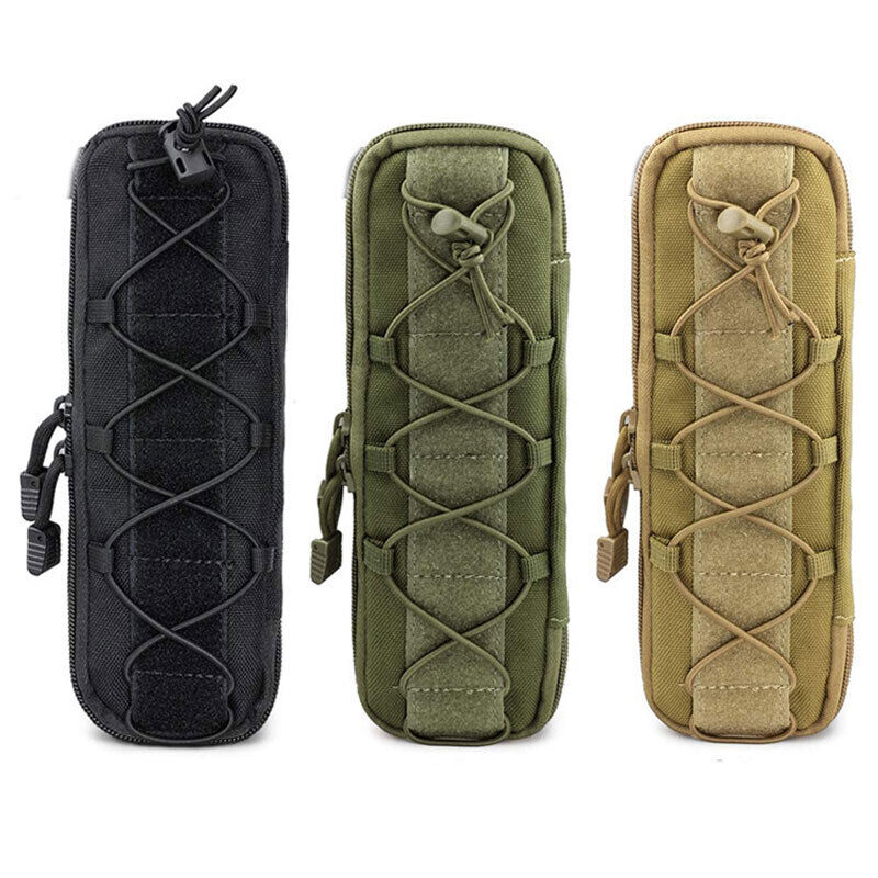 Tactical Molle Knife Bag Outdoor Flashlight Storage Holder Pouch Cover Case Bag
