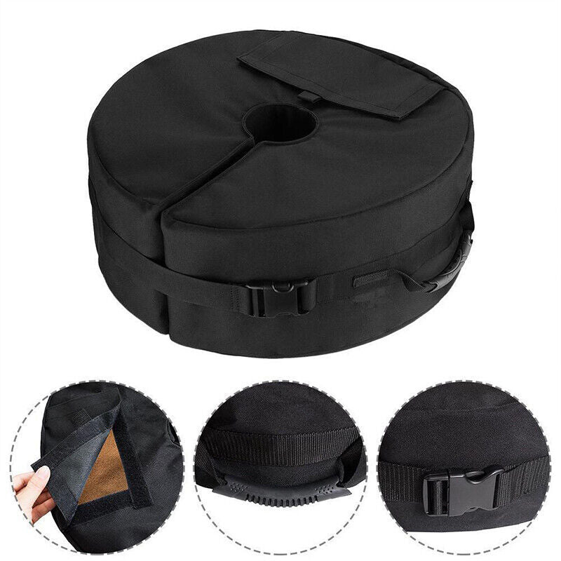 Heavy Parasol Base Stand Umbrella Sandbag Beach SunShade Weight Bag Detachable