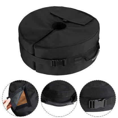 Heavy Parasol Base Stand Umbrella Sandbag Beach SunShade Weight Bag Detachable
