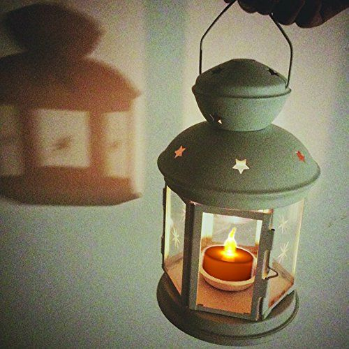 Etronic Battery Powered Flameless LED Tea Light Candles for Parties Ivory
