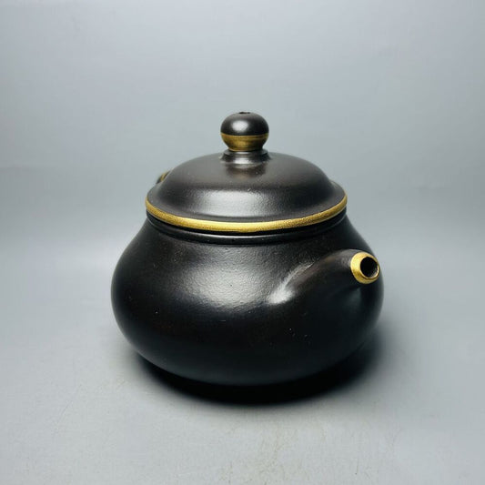 Vintage Chinese Yixing Purple Clay Teapot Zisha Ceremony Fashion Gift Teaware