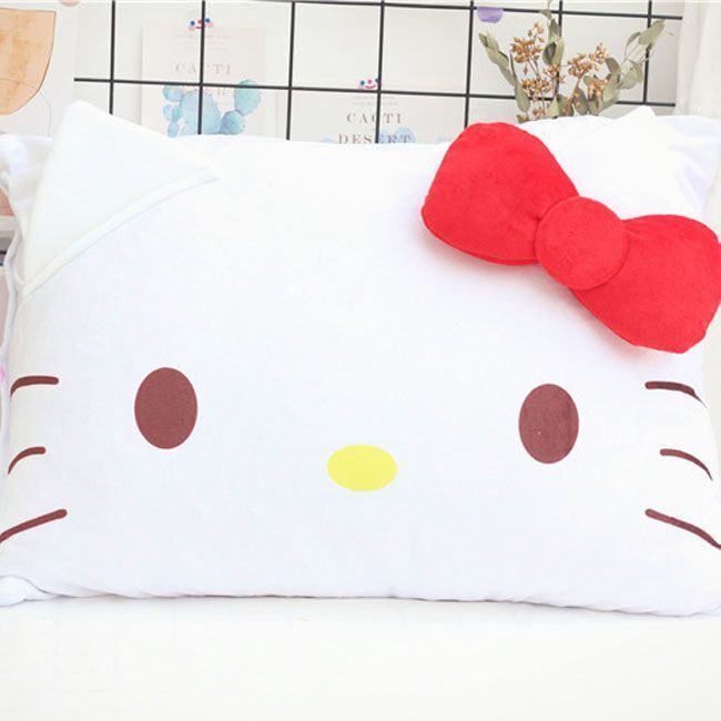 Hello Kitty Kuromi My Melody Cinnamoroll Bed Pillow Case Cover Soft Pillowcase A