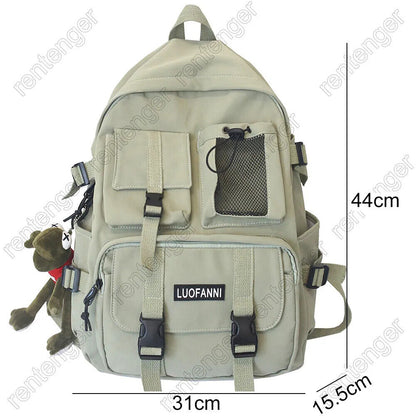 Women Boy Backpack Travel Student College School Bag Men Girl Backpack Bags