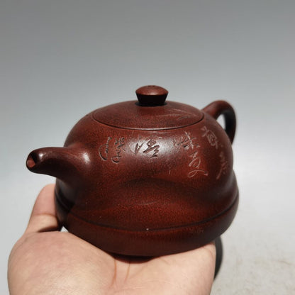chinese yixing zisha clay teapot Sand-fired pot kettle ceramic teacups bamboo