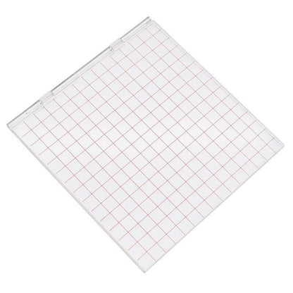 Scrapbooking Stamping Tools Folder Card Making Embossing Acrylic 15.2x15.3x0.7cm