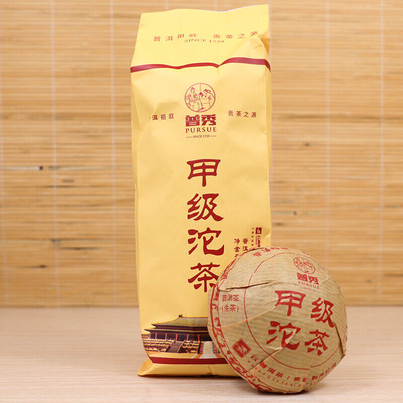 JIA JI TUO CHA * 500g PURSUE Menghai Tuo Cha Puer Tea Green Raw Pu-erh Tea
