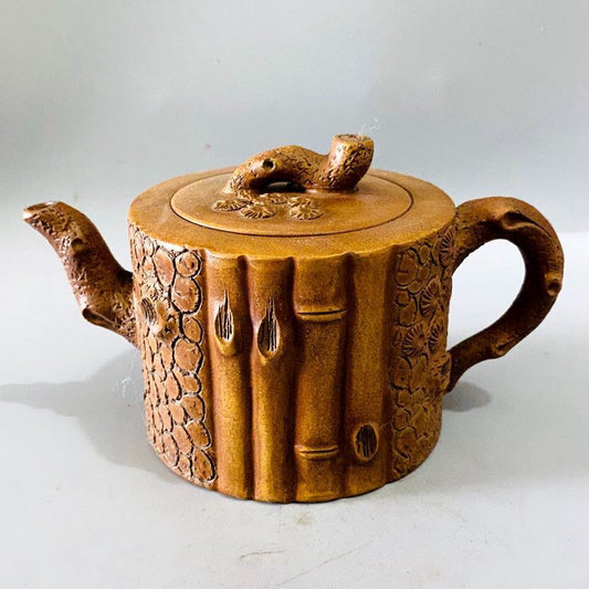 Vintage Chinese Yixing Purple Clay Teapot Zisha Ceremony Teaware Collection Art