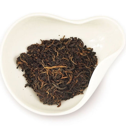 TAETEA Royal Round * 2015 Yunnan Menghai Tea Dayi Ripe Pu Er Puer Cake 200g 1501