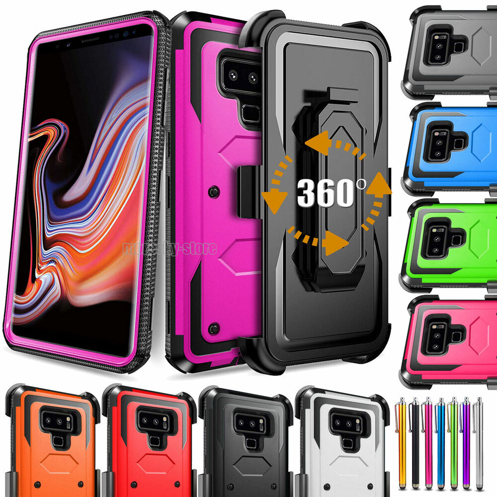 For Samsung Galaxy Note98 Shockproof Case, w/ Belt Clip Stand Rugged Phone Cover