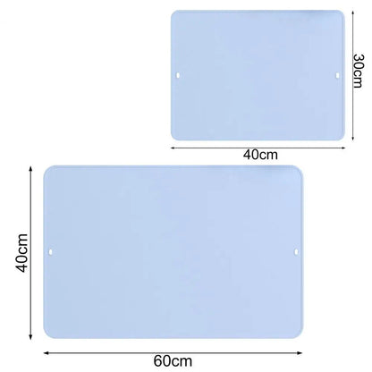 Painting Mat 2Pcs Silicone Washable Students Craft Drawing Pad Folding Water Cup