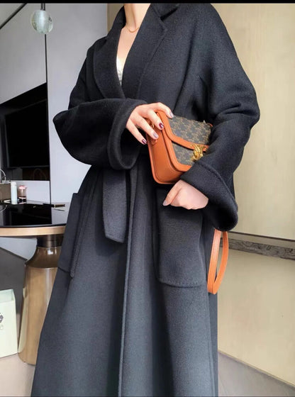 Wool Coat Female Women's Cashmere Coat Autumn Winter Cashmere Coat