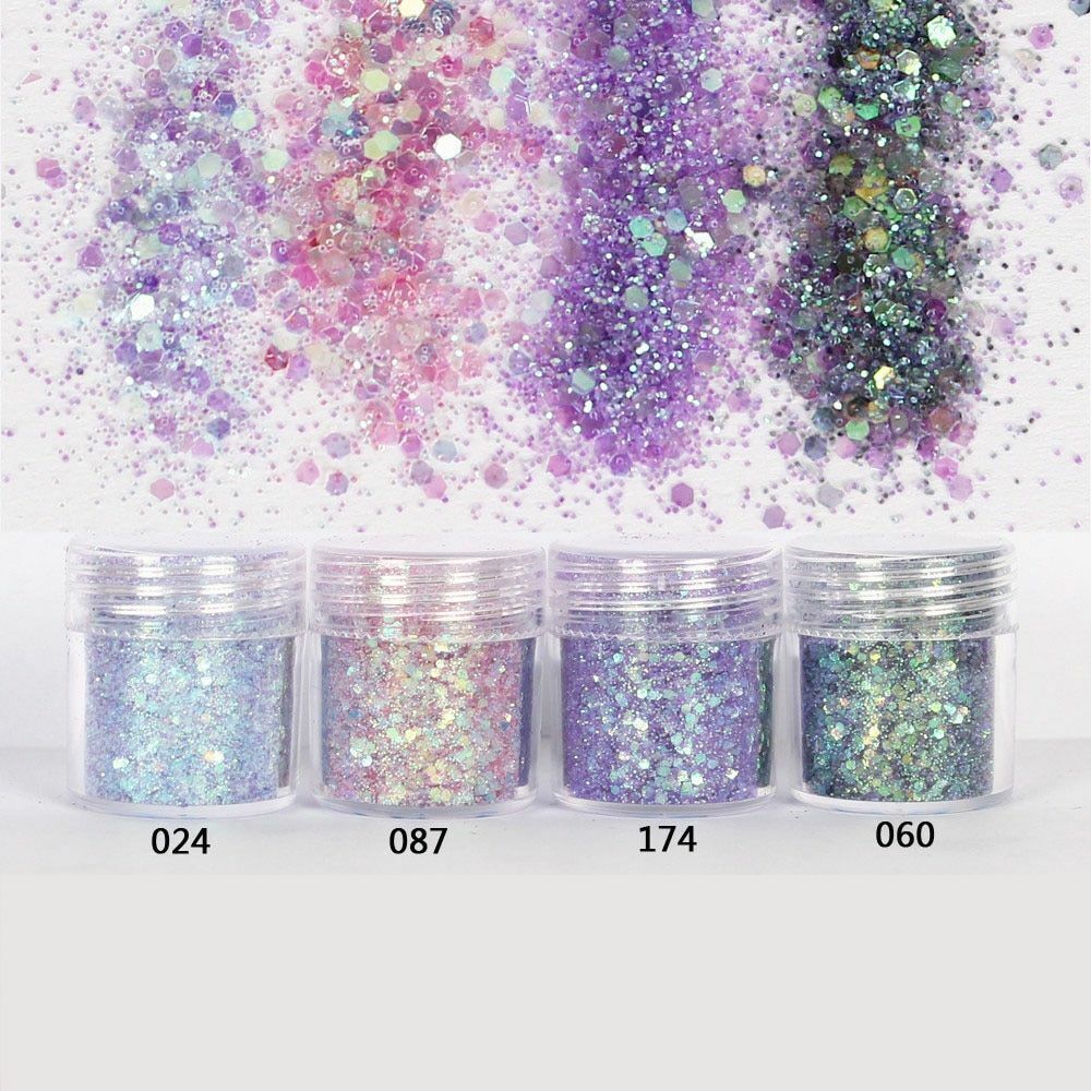 4Pcs/Lot UV Resin Pigment Glitter Bling Bling Filling Craft Jewelry Making Tools