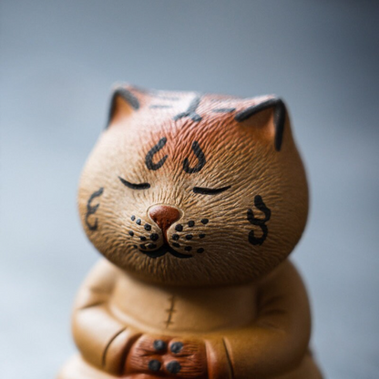 Purple Sand Teapet Meditate Tiger Tea Table Decoration