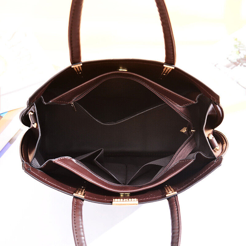 Women's Vintage PU Leather Backpack Handbag Shoulder Crossbody Satchel Bags