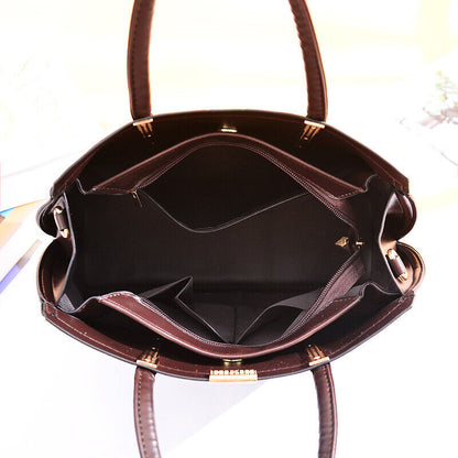 Women's Vintage PU Leather Backpack Handbag Shoulder Crossbody Satchel Bags