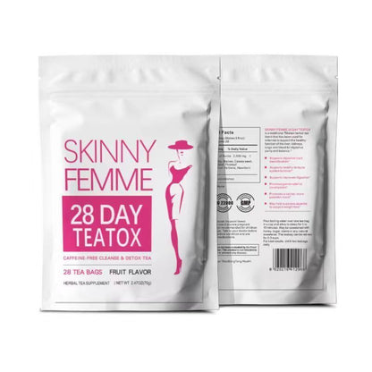 28 Day Slimming Tea Cleanse Herbal Tea Weight Loss Teabag Fat Burnning Herbs Tea