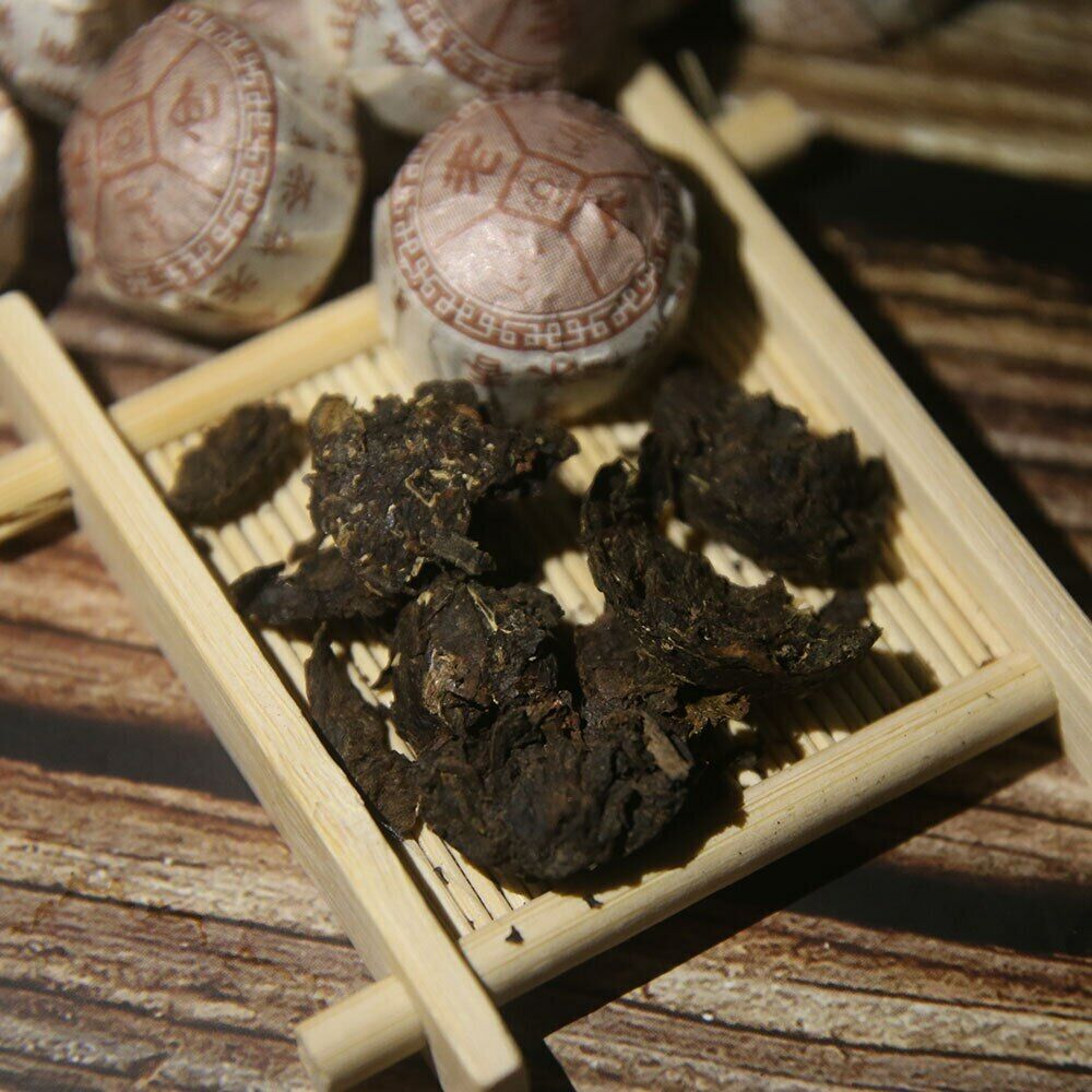 Laocang 2015 yr Mini Puer Tuocha Glutinous Aroma Rice Ripe Puerh Tuo Cha