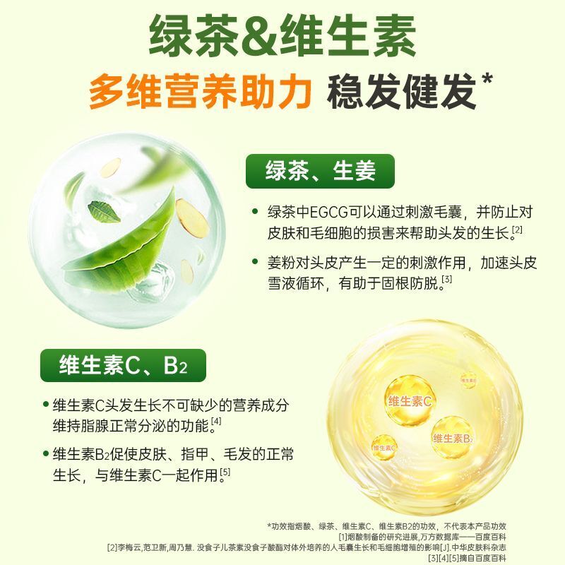 Green Tea B Vitamin Tablets Vitamin B Vitamin C Ginger Powder Nutritional