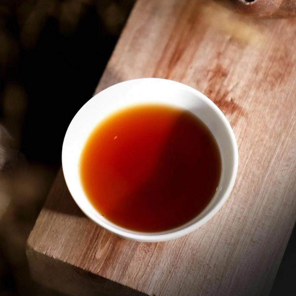 Anning Haiwan 2018 Pu'er Ripe Puer Tea Chun Xiang Bing Cha Batch 181 Pu Erh 357g