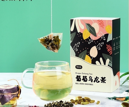 Grape Oolong Tea Flavored Tea Bag Japanese Grape Oolong Tea Natural Healthy tea