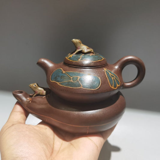 vintage chinese yixing purple clay teapot zisha ceremony fashion gift teaware